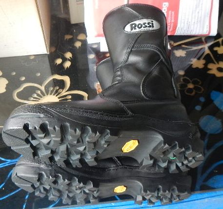 Rossi boots with Vibram Clusaz 